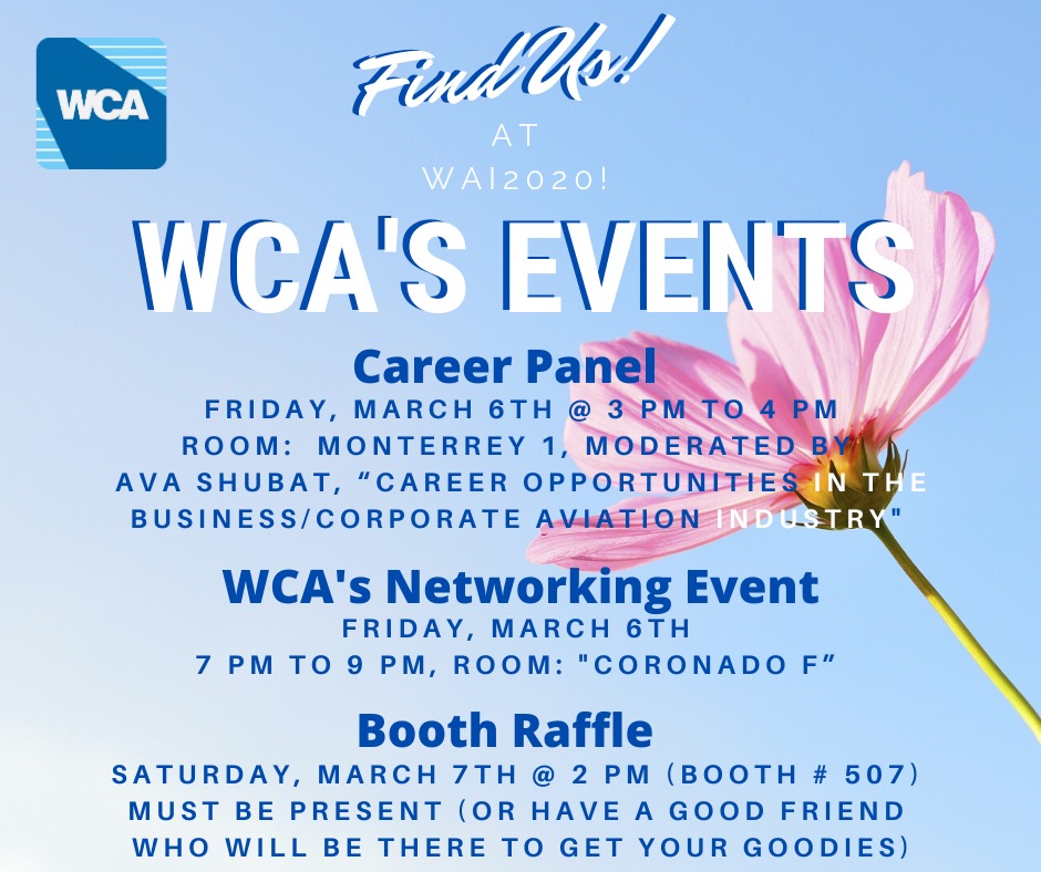 WAI Conference Events Women in Corporate Aviation