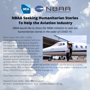 NBAA Seeking To Help The Aviation Industry
