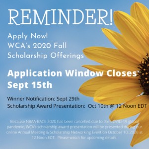 Scholarship Reminder