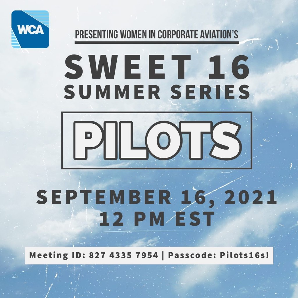Sweet 16 Summer Series - Pilots!