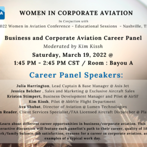 WCA’s Career Panel at WAI 2022