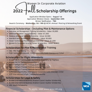 2022 Fall Scholarship Offering