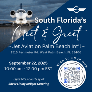 SoFlo Meet & Greet at Jet Aviation Palm Beach September 22nd