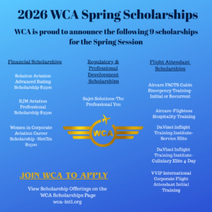 2026 WCA Spring Scholarships Must be a Member to Apply